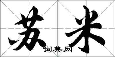 胡問遂蘇米行書怎么寫