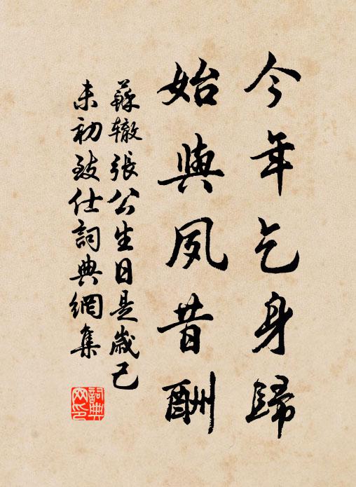 蘇轍今年乞身歸,始與夙昔酬書法作品欣賞