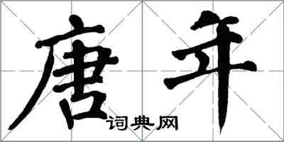 翁闓運唐年楷書怎么寫